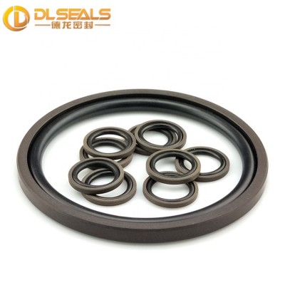 PG4404000-T46N Double acting seal bronze filled ptfe Glyd Ring comes with an O-Ring piston seal