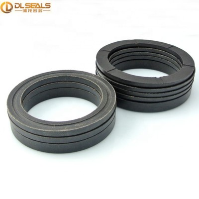 DLseals factory Hydraulic cylinder  Rubber V Seal nbr fabric v packing seal