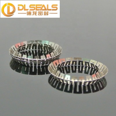 DLseals factory 4.5 x 4.5 x 0.15 (9.8)mm Stainless steel 301 Meander spring1.4310 for seals