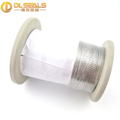 DLseals 1.9 x 2.0 x 0.10 (4.5)mm  Stainless steel 301 Meander spring 1.4310