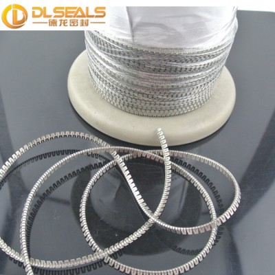 Stainless steel 301 Meander spring 1.4310 H elicoil spring canted coil spring